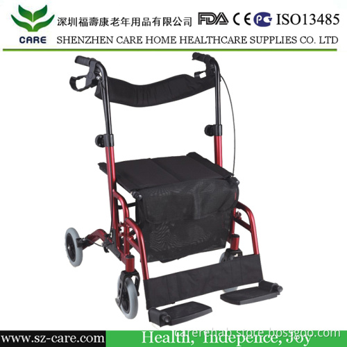 Height Adjustable Frame&Handles Aluminium Rollator